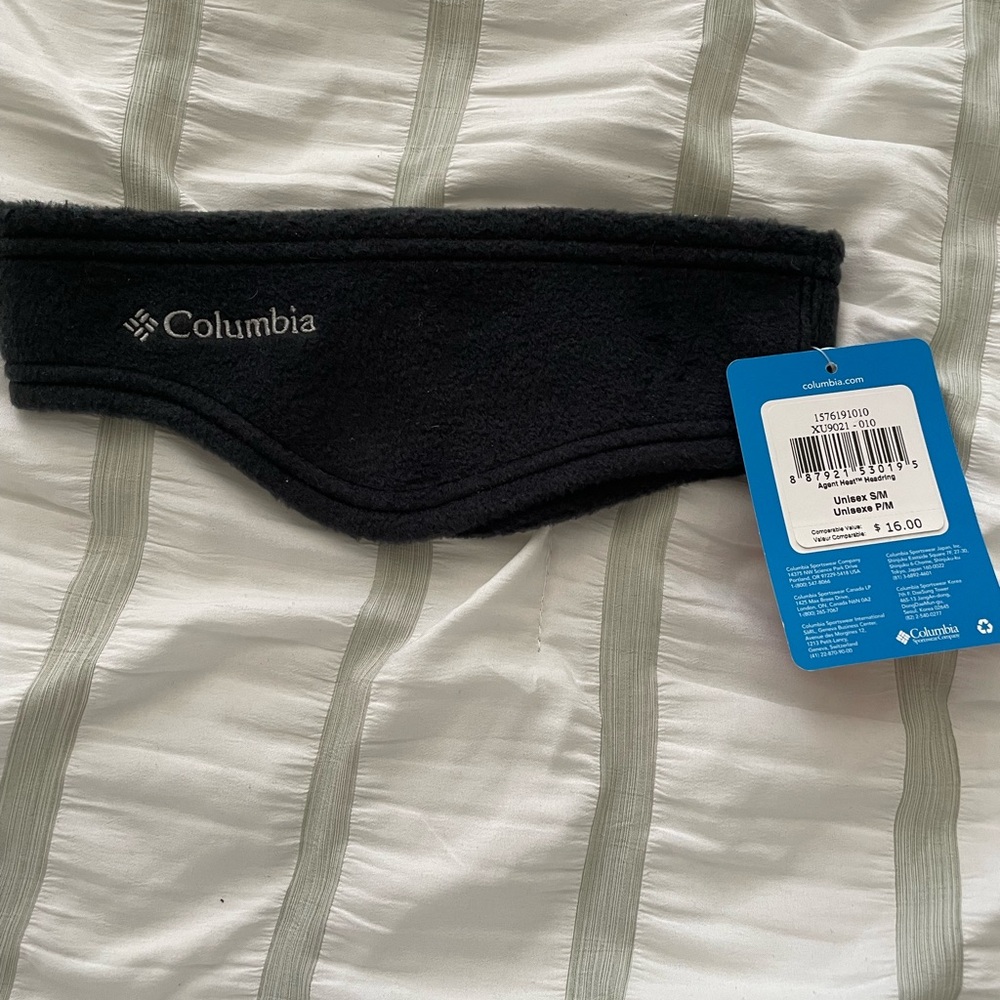 Columbia Charcoal Fleece Headband